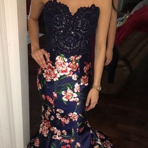 A beautiful formal dress